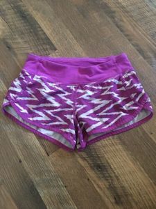 Ivivva Lululemon Girls Speedy Shorts 10 Purple